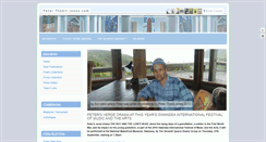 Desktop Screenshot of peterthabitjones.com